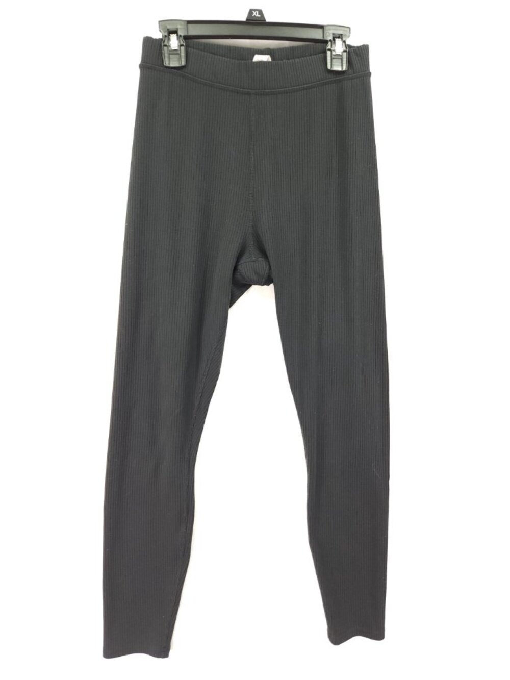 Alo Yoga Womens Size Small Black Ribbed High Waist Leggings Activewear